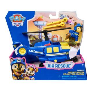 PAW Patrol Air Rescue Helicopter with Projectile Launcher & Chase Action Figure